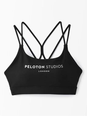 Peloton Cadent Strappy Elevate Bra Black